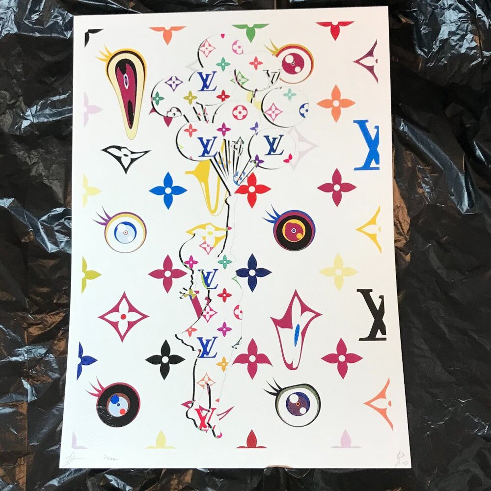 Death NYC - Louis Vuitton - Banksy Murakami Pop Art -Ltd Ed Signed Print